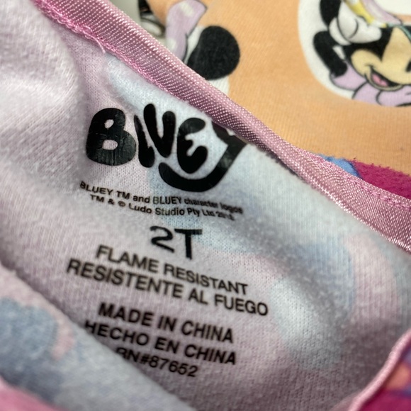 Colorful Toddler Girls Pajamas Bundle Size 2T - Picture 4 of 11